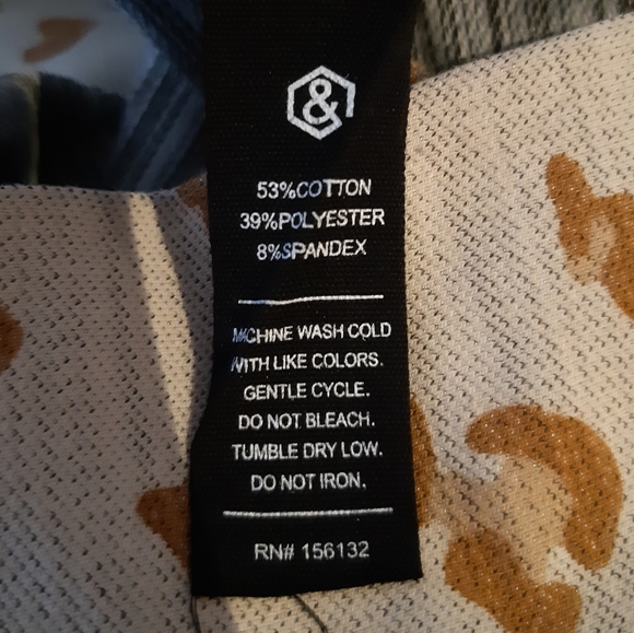 NWT Agnes & Dora Leopard Moto Jeggings Size Large - Picture 4 of 7